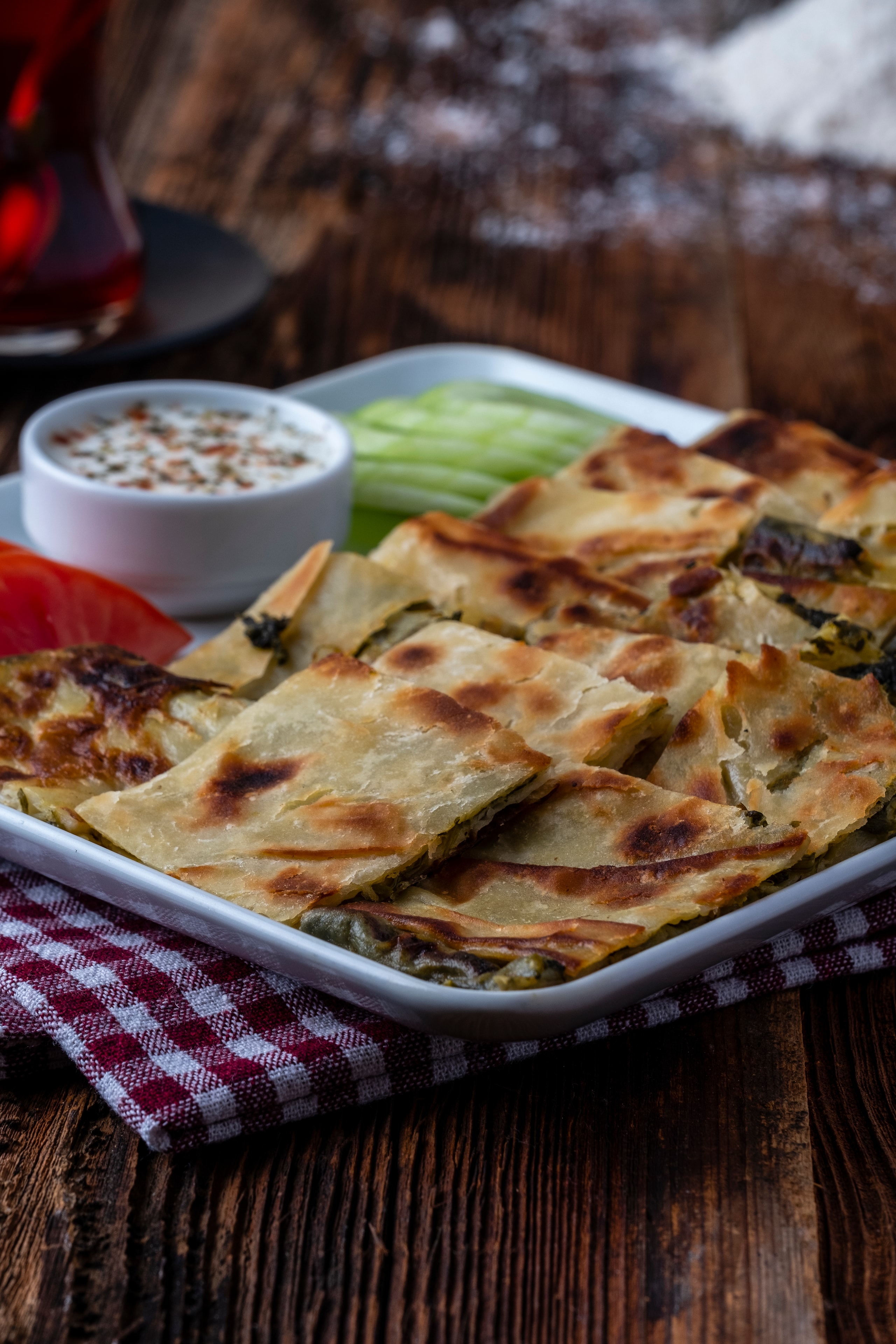 Ispanaklı gözleme