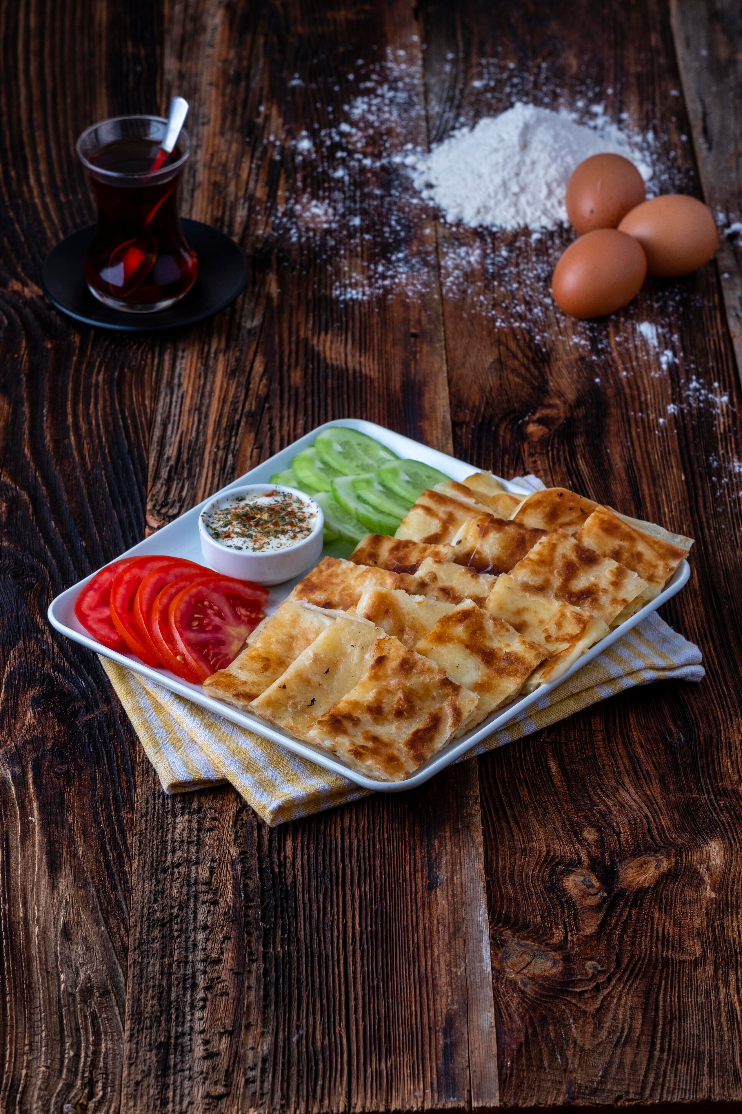 Kahvaltı sofrası detay