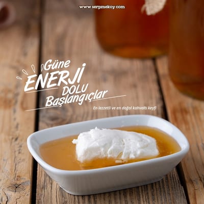 Taze Kaymak ve Polifloralı Bal